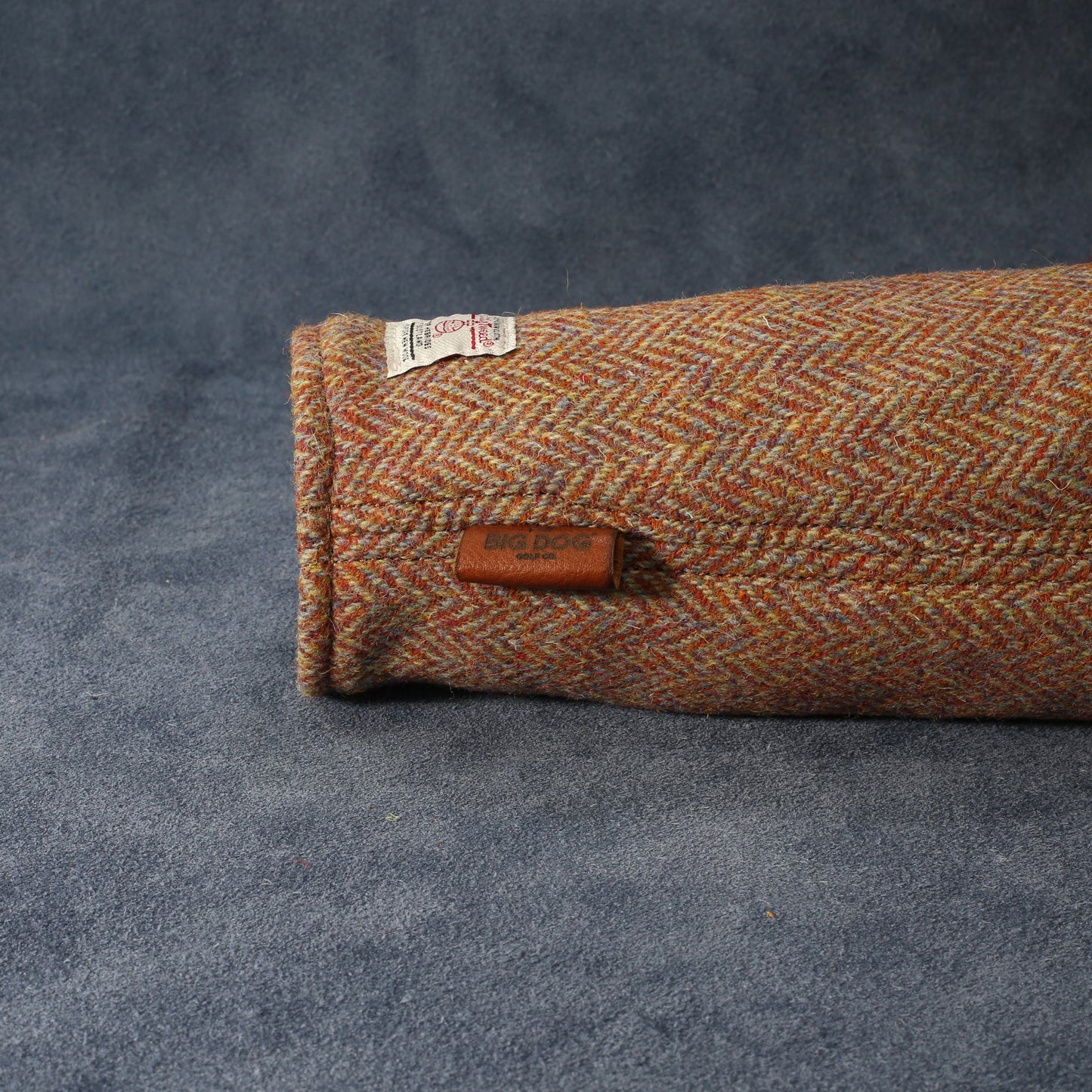 Harris Tweed / Leather - 3 Wood Cover (1 of 1 )