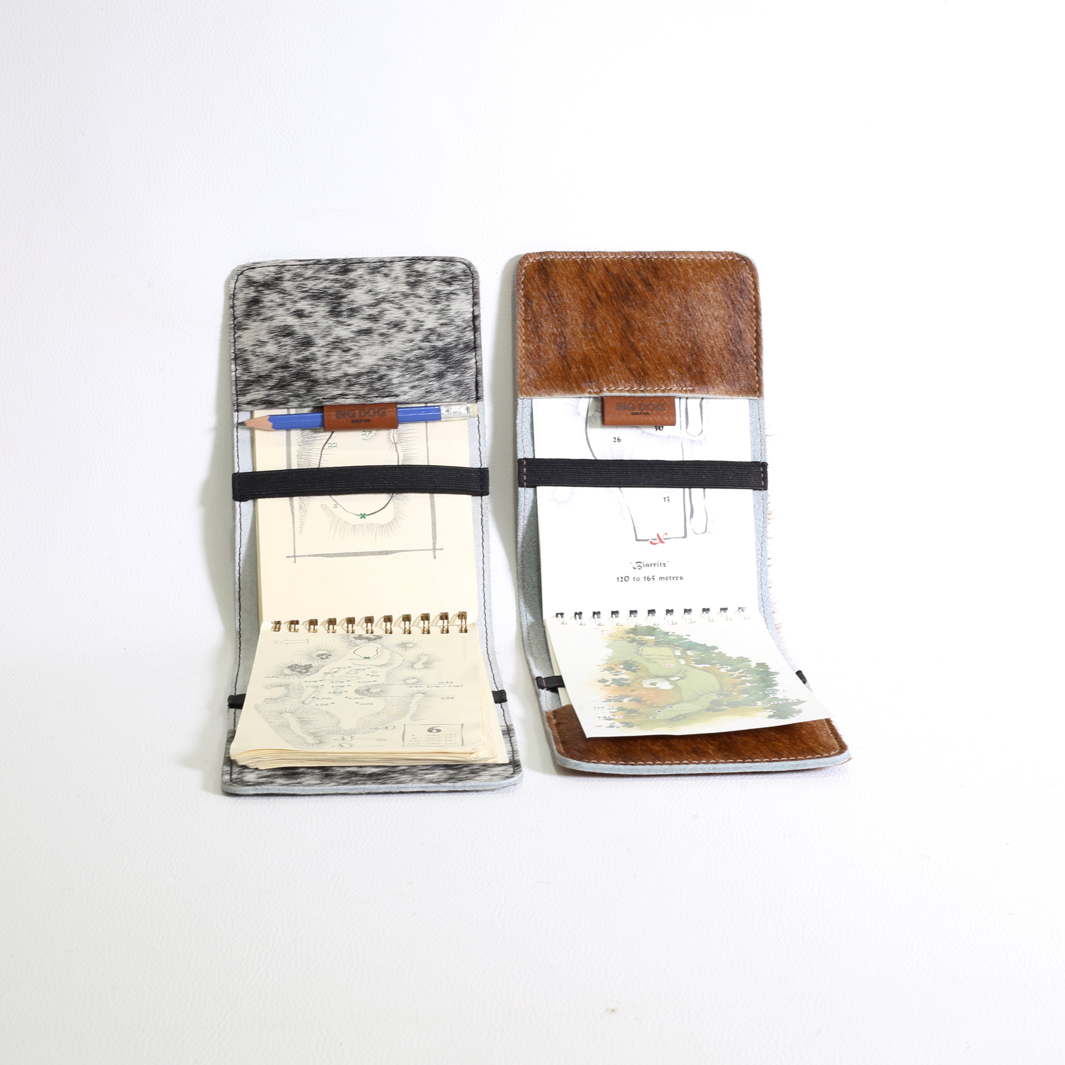 Cowboy Leather Yardage Book Cover for Golfers – Big Dog Golf Co.