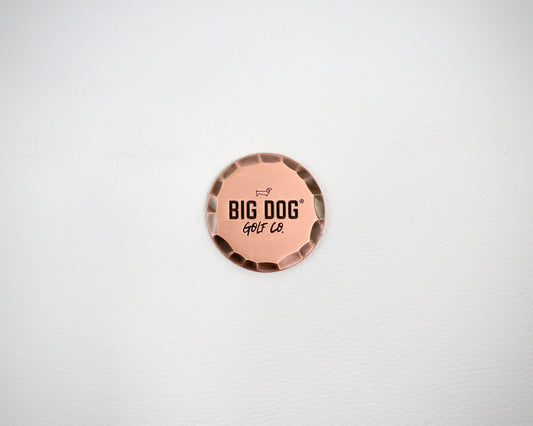Large Hammered Edge Ball Marker