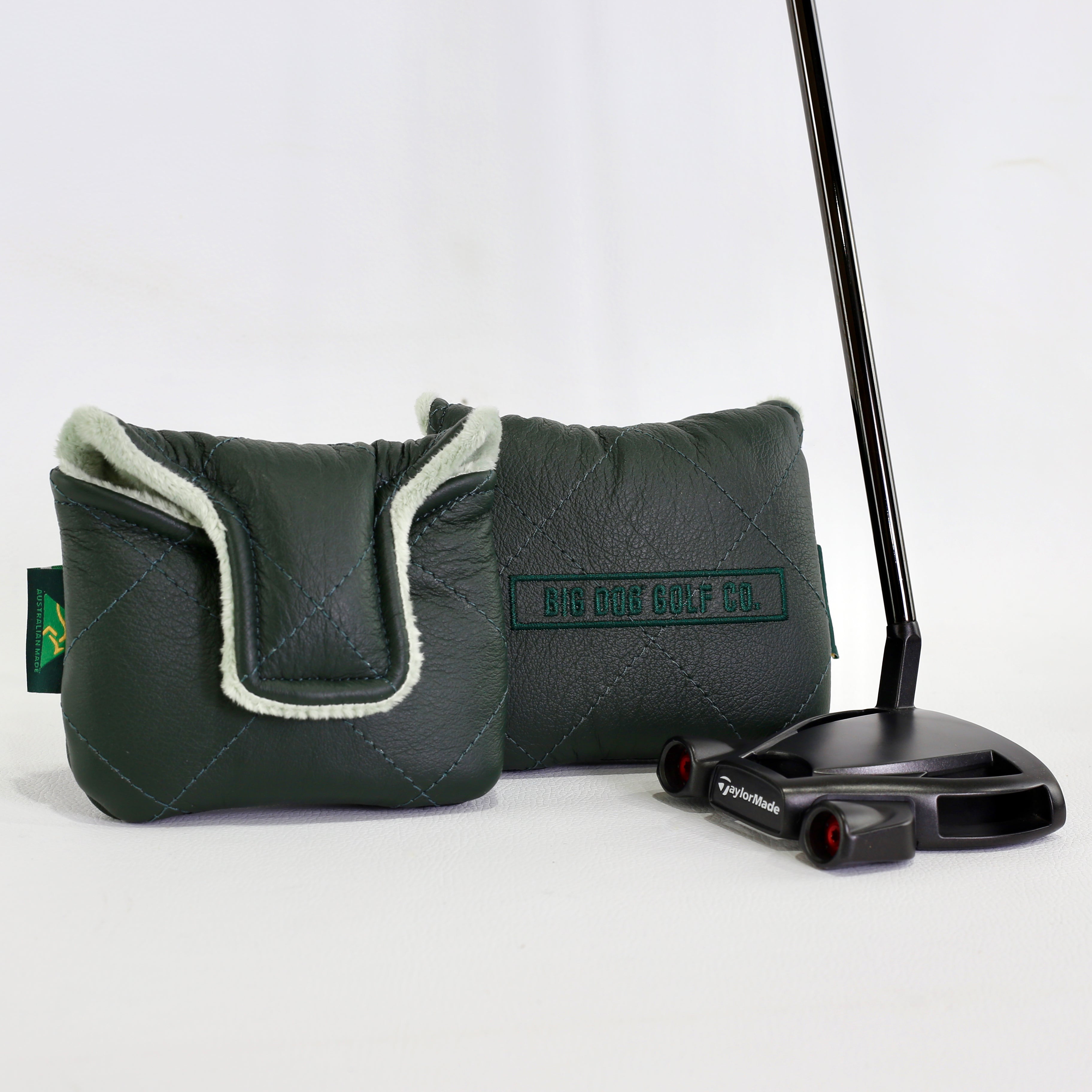 Homestead Premium Leather Mallet Cover | Big Dog Golf Co.